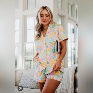 Katydid Pastel Floral Women's Pajama Set